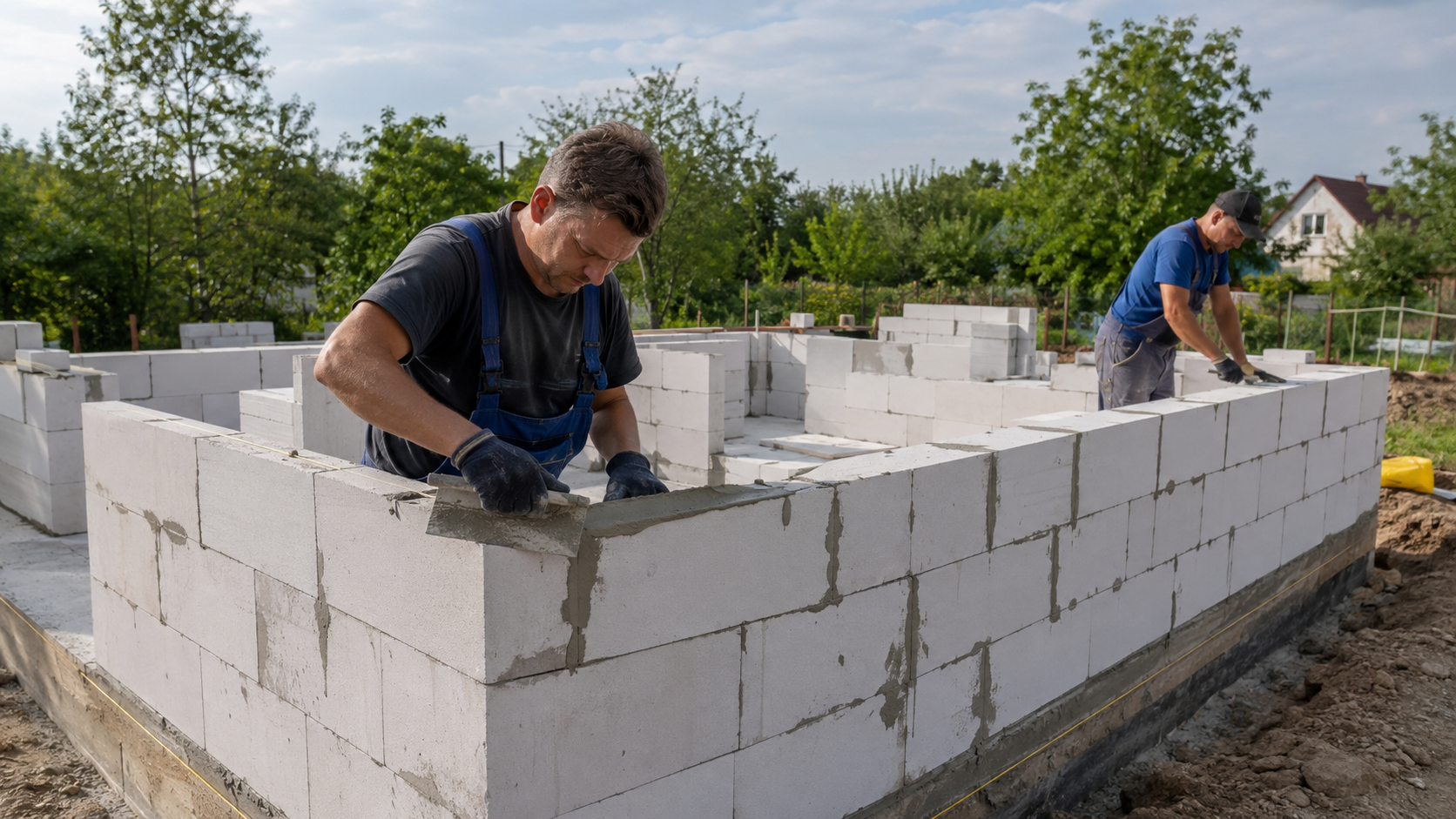 газосиликат для строительства дачи