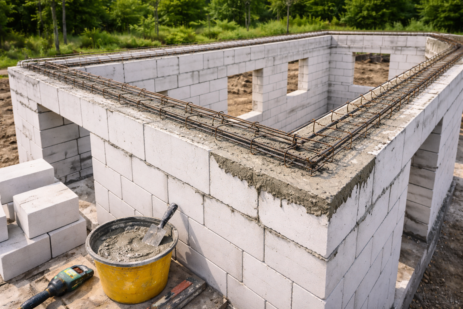 газосиликат для гаража