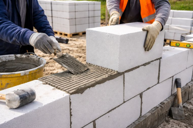 При какой температуре можно класть газоблок